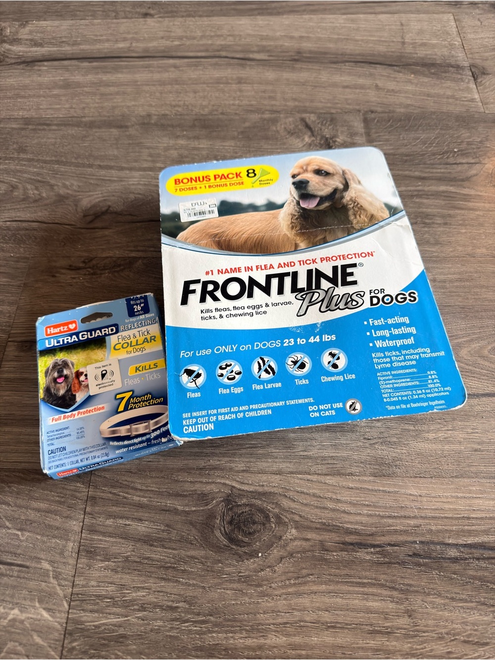 for Dogs Flea & Tick Treatment – Blue (Pack for 23–44 lbs)